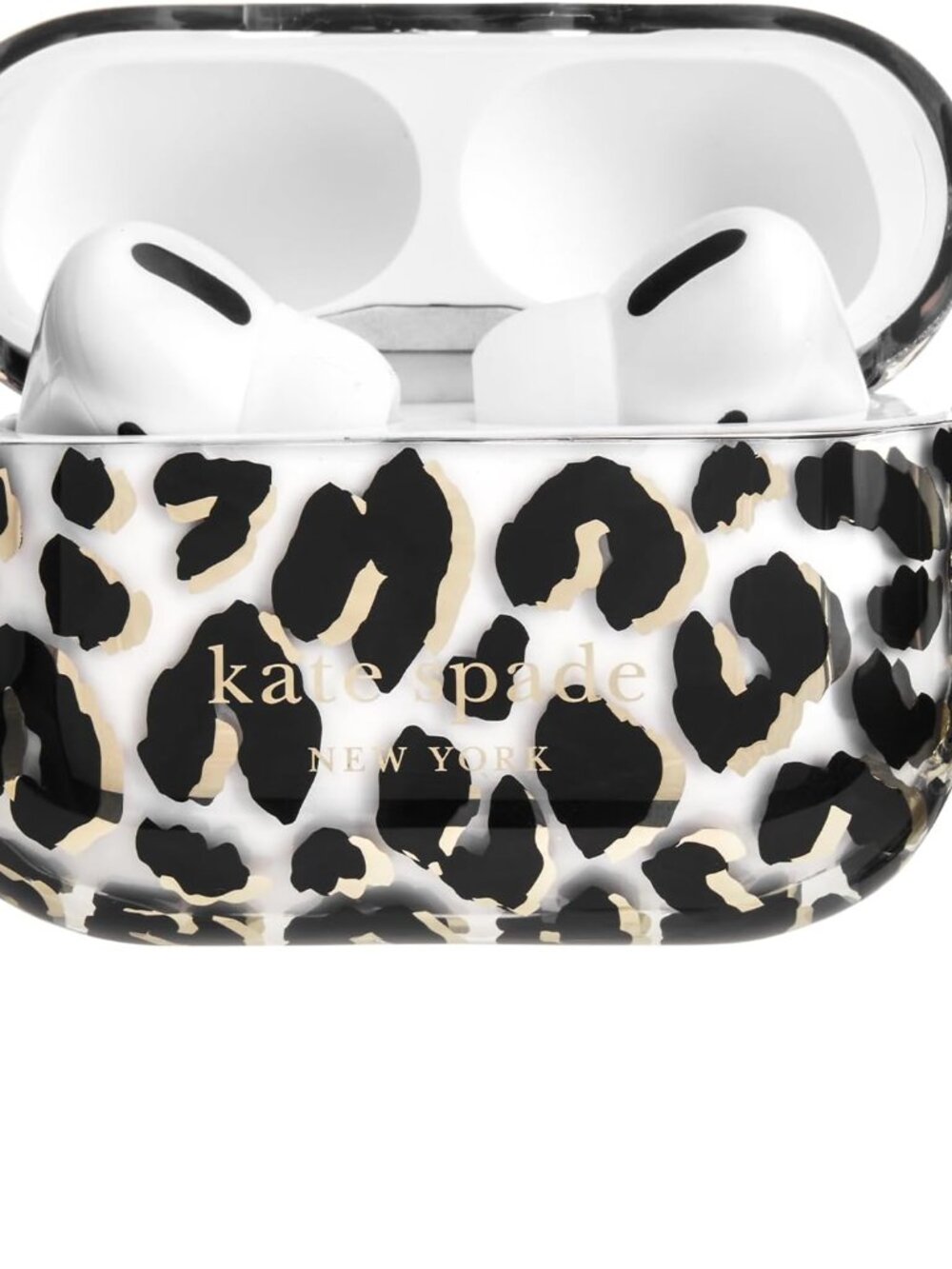 kate spade City Leopard Airpods Pro case